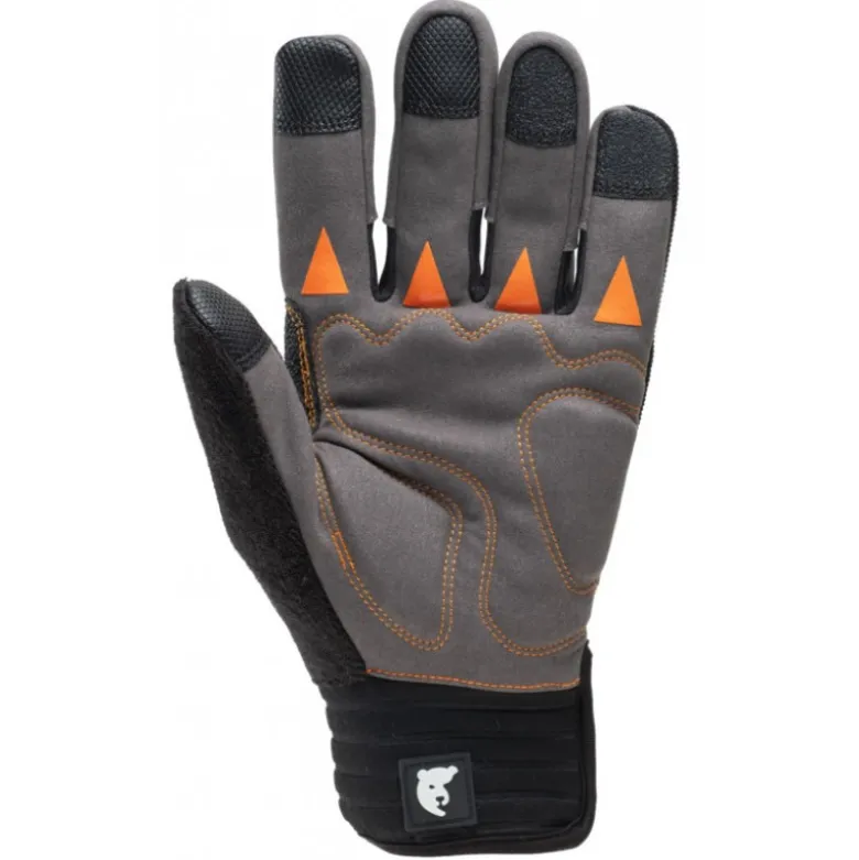 Gants EUROCUT MX100 CUT D, type mécanique, gris et orange - COVERGUARD | 1CHMD00