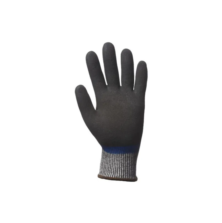 Gants EUROCUT N555 cut D. HPPE J13 double enduit nitrile main + paume sandy - COVERGUARD | 1CRFN