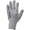 Gants EUROCUT STRONG P110 CUT D. CHALEUR 2. J13 enduit PU gris, patch cuir paume - COVERGUARD | 1CHSP00