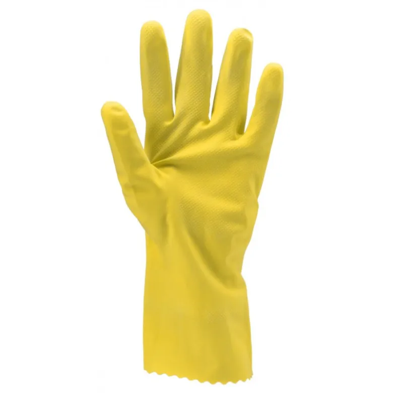 Gants EURODIP latex naturel jaune - COVERGUARD | MO5030