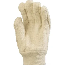Gants EUROHEAT 4700 bouclette coton, poignet bord côte tricoté. - COVERGUARD | MO4700