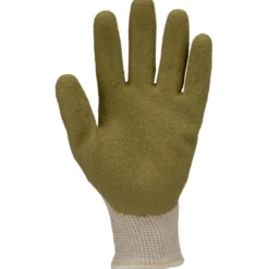 Gants EUROHEAT GREEN Eco-conçu, J13 coton/PE recyclé blanc, paume enduite latex vert - COVERGUARD | 1HEFR0P