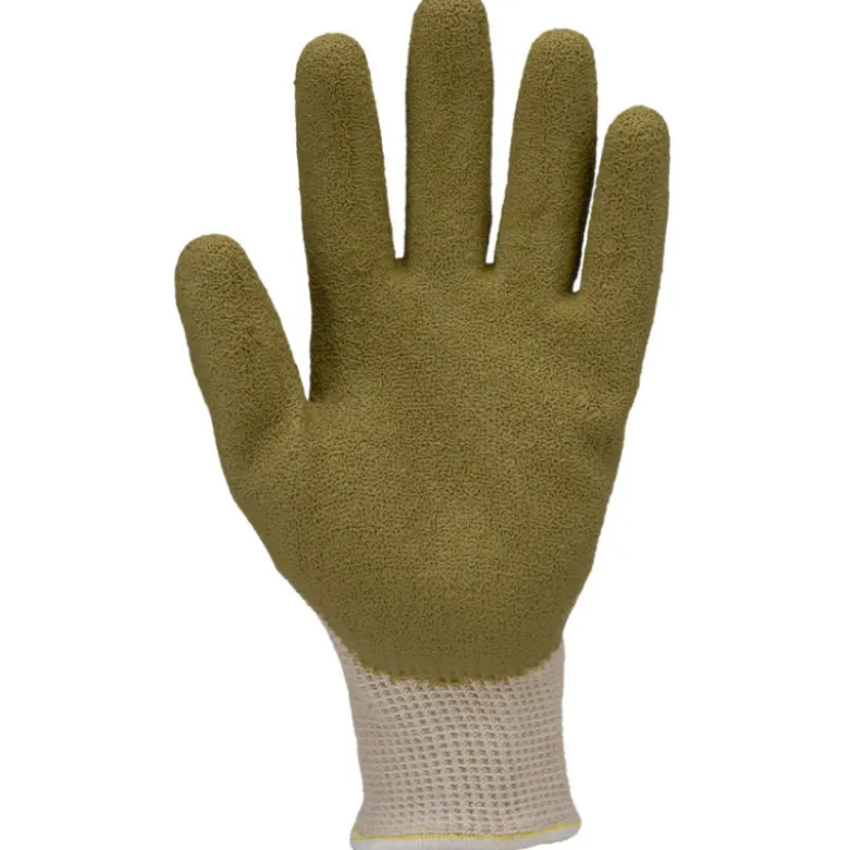 Gants EUROHEAT GREEN Eco-conçu, J13 coton/PE recyclé blanc, paume enduite latex vert - COVERGUARD | 1HEFR0P