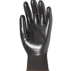 Gants EUROLITE 1NIAB, polyester noir, J15, Enduction 3/4 nitrile noir - COVERGUARD | 1NIAB