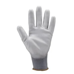 Gants EUROLITE 6030 polyester gris J13 paume enduite PU gris *CAR* - COVERGUARD | MOP6030