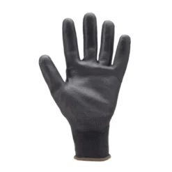 Gants EUROLITE 6040 polyester noir J13 paume enduite PU noir - COVERGUARD | MO6040