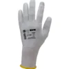 Gants EUROLITE P400, polyamide blanc, J13, paume enduite PU blanc LOW DMF - COVERGUARD | 1PULD40