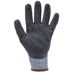 Gants EUROSTRONG SG810L polycoton gris, J10, paume enduite latex noir - COVERGUARD | 1LAGB0P