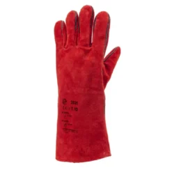 Gants EUROWELD 2631 croûte vachette rouge doublé molleton *CAR* - COVERGUARD | MOP2631