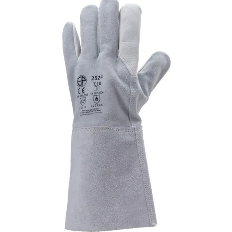 Gants EUROWELD 2524 fleur de vachette, dos croûte - COVERGUARD | MO2524