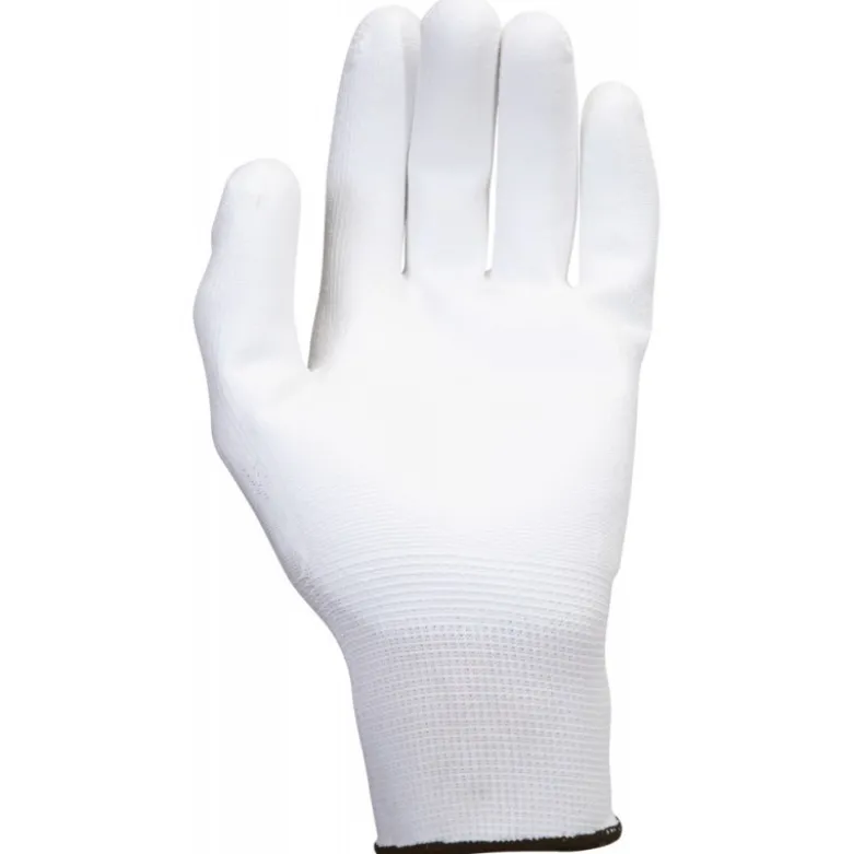 Gants microfibres blancs, T.10, 12 paires KSTools | 310.0315