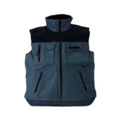Gilet froid - RIPSTOP - Ripstop 100% PES enduit PVC + Doublure polaire 280g/m2 - Gris/Noir - COVERGUARD | 5GRIS