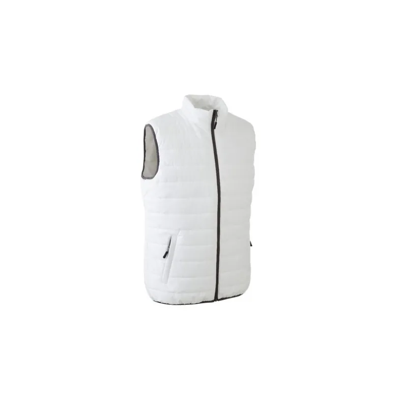 Gilet froid - TATAKI - 100% PES stretch mécanique + TPU membrane + Matelassage 220g/m2 - Blanc - COVERGUARD | 5TAT040