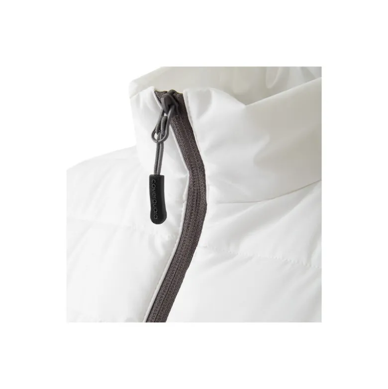 Gilet froid - TATAKI - 100% PES stretch mécanique + TPU membrane + Matelassage 220g/m2 - Blanc - COVERGUARD | 5TAT040