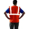 GILET ORANGE CLASSE 2 BAUDRIER TALIAPLAST | 550555