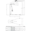 Grue pliable 1 T - Bahco | BH6FC1000
