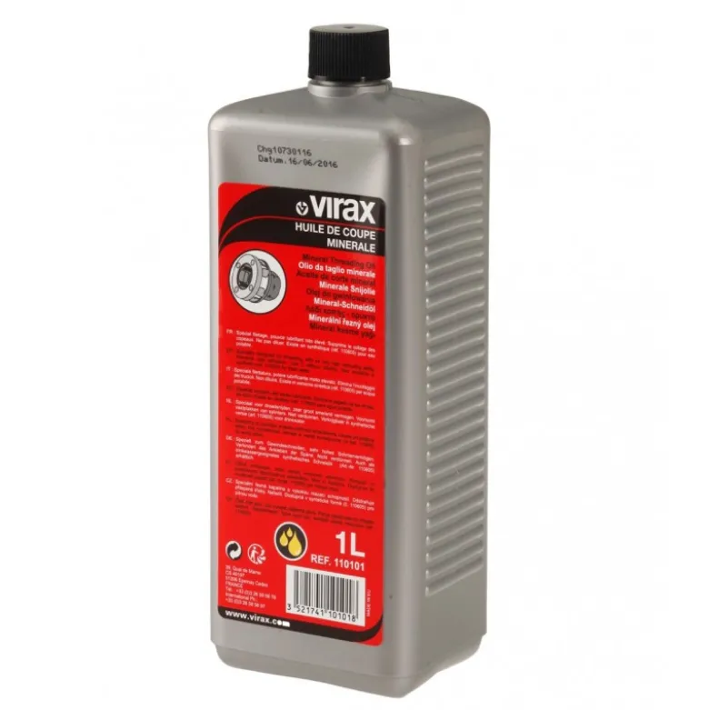 Huile de coupe minerale - bidon 1 l Virax | 110101