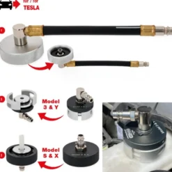 Jeu d’adaptateurs pour la purge des freins pour Tesla, 3 pcs - KSTools | 160.0695