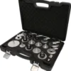 Jeu d’adaptateurs universels de manchon de purge pour la purge des freins, 17 pcs - KSTools | 160.0815