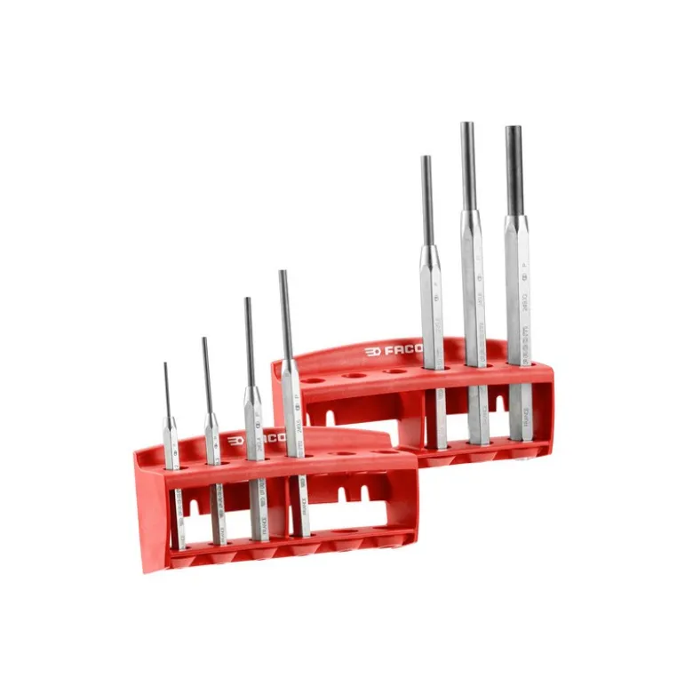 Jeu de 7 chasse goupilles avec support - FACOM FRANCE | 249.JS7