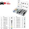 Jeu de clips de fixation - Tesla, 150 pcs - KSTools | 420.0790