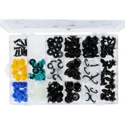 Jeu de clips de fixation - Tesla, 150 pcs - KSTools | 420.0790