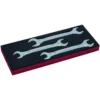 Jeu de clés à fourche double, module mousse 1/3 Fit&Go - 3 pcs - Bahco | FF1E3002