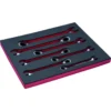Jeu de clés mixtes à cliquet, module mousse 3/3 Fit&Go - 7 pcs - Bahco | FF1A3002