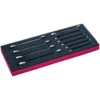 Jeu de clés mixtes à cliquet, module mousse 1/3 Fit&Go - 10 pcs - Bahco | FF1E3004
