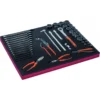 Jeu de clés/pinces/douilles, module mousse 3/3 Fit&Go - 47 pcs - Bahco | FF1A5019