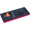 Jeu de douilles 1/4" et cliquets, module mousse 1/3 Fit&Go - 19 pcs - Bahco | FF1E2003