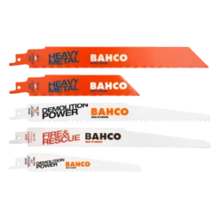 Jeu de lames scie sabre X5 - Bahco | 3940-HDD-SET-5P