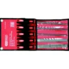 Jeu de limes emmanchées, 5 pcs, en trousse - KS Tools | 140.3000