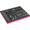 Jeu d’embouts de clé à cliquet et de douilles automobiles, module mousse 3/3 Fit&Go- 105 pcs - Bahco | FF1A70