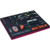 Jeu de mètre ruban et tournevis, module mousse 3/3 Fit&Go - 50 pcs - Bahco | FF1A66