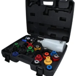 Jeu d'entonnoirs de remplissage d'huile MASTER avec raccord pivotant, 24 pcs - KSTools | 150.9130