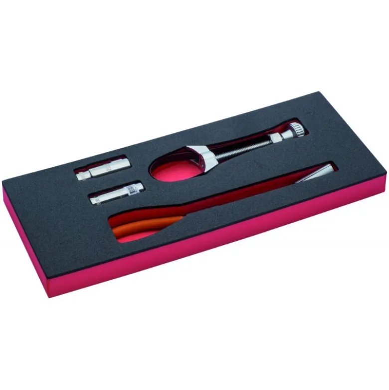 Jeu de pinces et de douilles pour clé à bougie, module mousse 1/3 Fit&Go - 4 pcs - Bahco | FF1E5008
