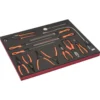 Jeu de pinces et limes, module mousse 3/3 Fit&Go - 14 pcs - Bahco | FF1A118