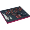 Jeu de pinces, module mousse 3/3 Fit&Go - 12 pcs - Bahco | FF1A4001