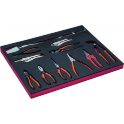 Jeu de pinces, module mousse 3/3 Fit&Go - 11 pcs - Bahco | FF1A4002