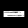 Jeu de 2 tarauds au cobalt 4 x 0,7mm ébaucheur et finisseur Facom | 227.S4X70T2