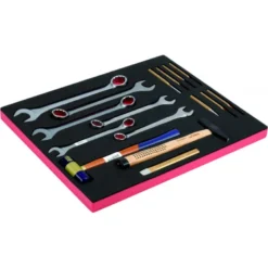 Jeu de tournevis/clés, module mousse 3/3 Fit&Go - 16 pcs - Bahco | FF1A5017