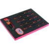 Jeu de tournevis/clés 6 pans/embouts, module mousse 2/3 Fit&Go - 49 pcs - Bahco | FF1F1008