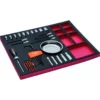 Jeu de tournevis/douilles tournevis, module mousse 3/3 Fit&Go - 62 pcs - Bahco | FF1A5031
