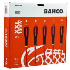 Jeu de tournevis à fente/Phillips/Pozidriv/TORX®/Combi PZ ERGO™ avec poignée en caoutchouc - 14 pcs Bahco | BE-9876S