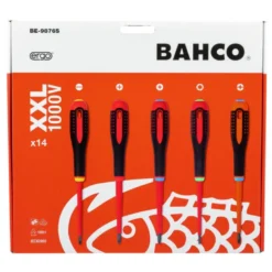 Jeu de tournevis à fente/Phillips/Pozidriv/TORX®/Combi PZ ERGO™ avec poignée en caoutchouc - 14 pcs Bahco | BE-9876S