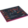 Jeu de tournevis/limes/pinces, module mousse 3/3 Fit&Go - 20 pcs - Bahco | FF1A145