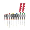 JEU DE 12 TOURNEVIS + RATELIER - FACOM FRANCE | AT.J12R2PB