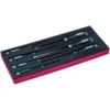 Jeu de 5 tournevis vis à fente/2 Phillips, module mousse 1/3 Fit&Go - 7 pcs - Bahco | FF1E1002