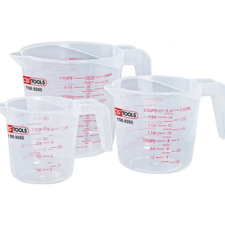 Jeu de verres doseurs - KS Tools | 150.9205